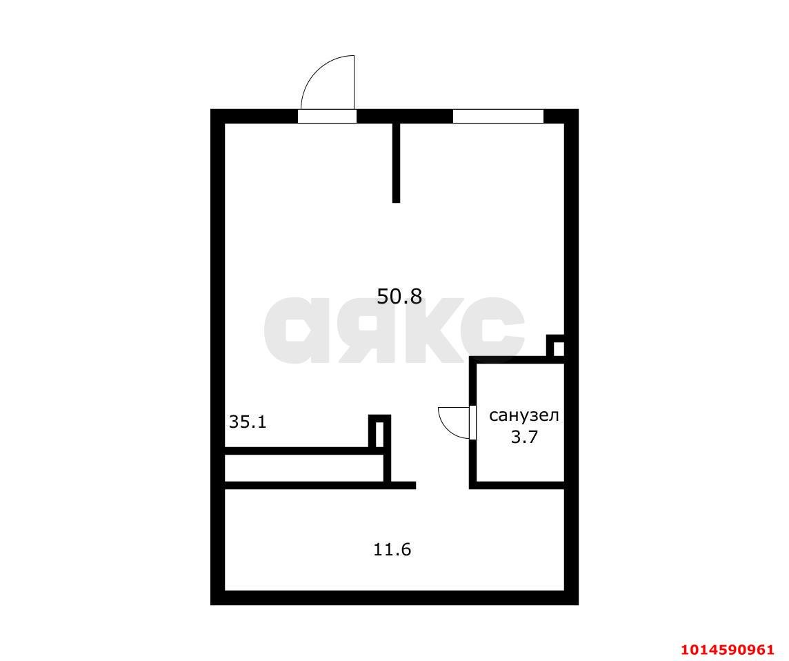 Фото №3: Торговое помещение 51 м² - Краснодар, 9-й километр, ул. Ярославская, 115
