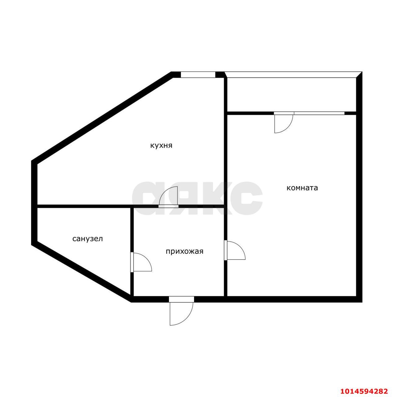 Фото №16: 1-комнатная квартира 41 м² - Краснодар, Калинино, пер. Ленинский, 6