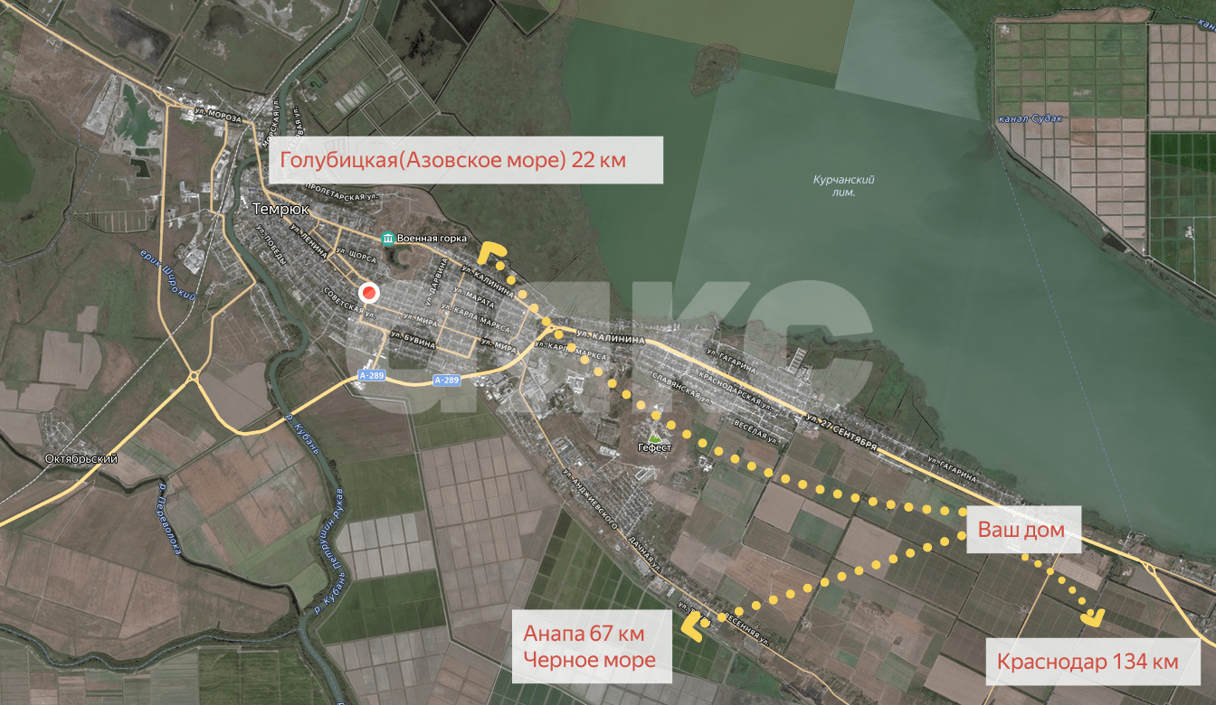 Фото №23: Дом 79 м² + 4.97 сот. - Темрюк, СОТ Северные Сады, ул. Садовая, 39