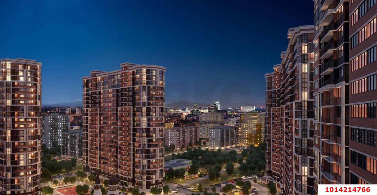 Фото №5: 1-комнатная квартира 36 м² - Краснодар, жилой комплекс Рекорд, ул. Новороссийская, 102/8к5