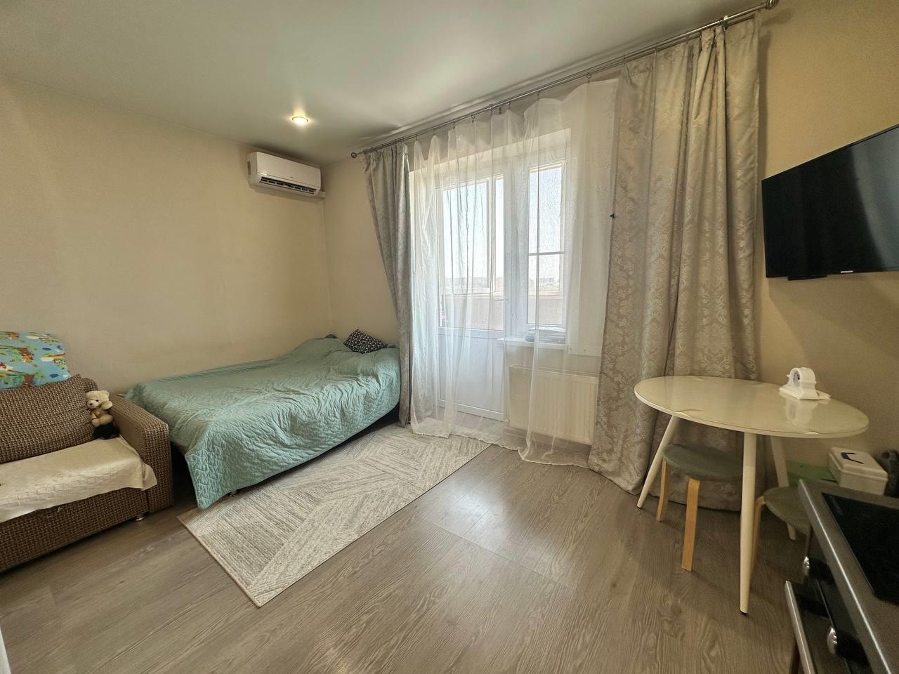 Фото №1: Студия 25 м² - Новая Адыгея, мкр. жилой комплекс Мега, ул. Бжегокайская, 90/2к1