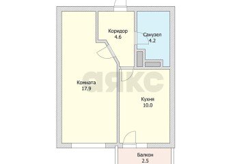 Фото №5: 1-комнатная квартира 35 м² - Краснодар, мкр. имени Петра Метальникова, ул. Григория Пономаренко, 45