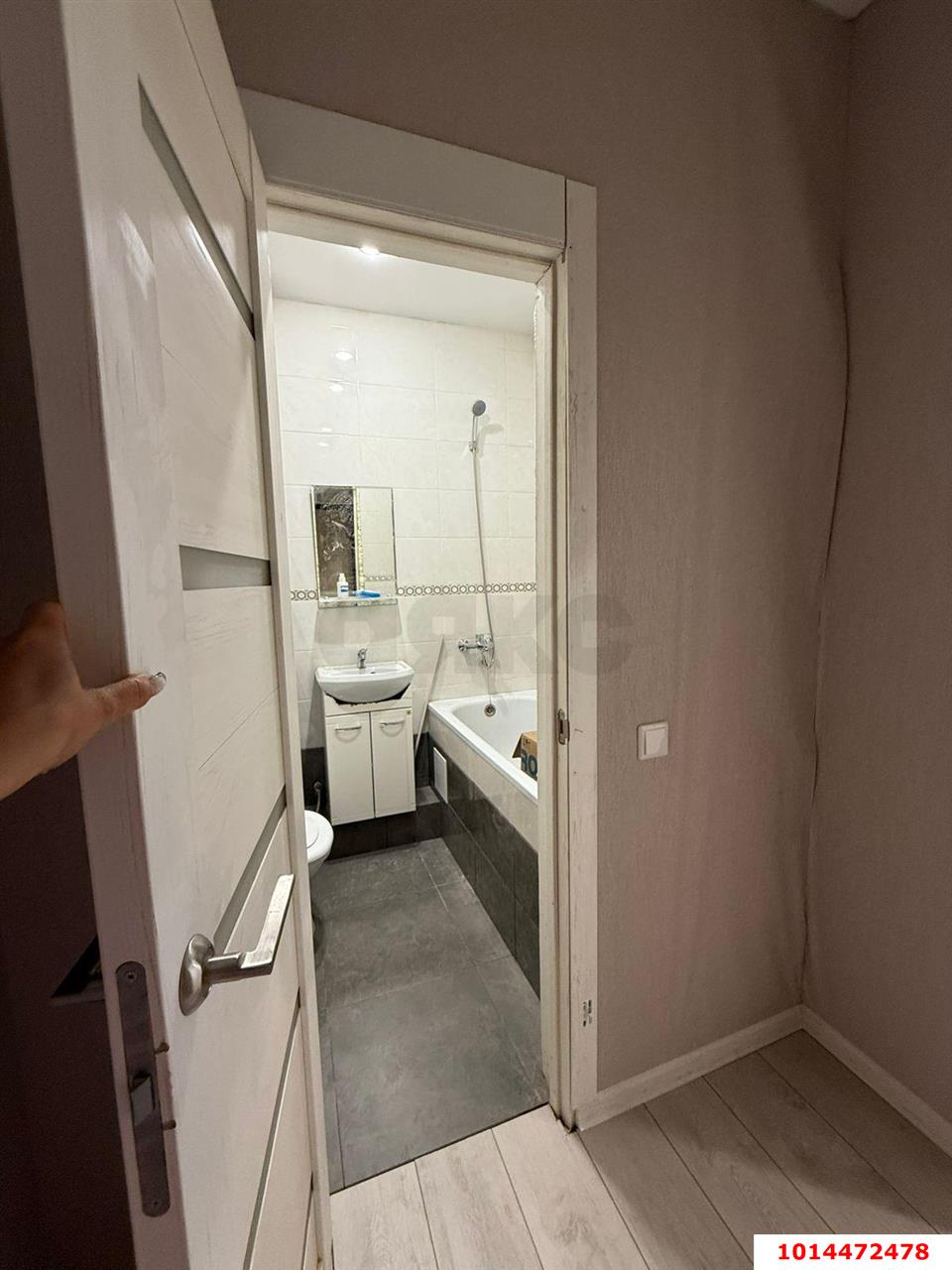 Фото №5: 1-комнатная квартира 27 м² - Краснодар, Прикубанский внутригородской округ, Калинино, имени Петра Метальникова, мкр. ЖК Арбатский, ул. Цезаря Куникова, 18лит4