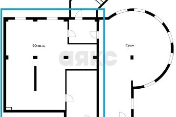 Фото №2: Торговое помещение 90 м² - Краснодар, мкр. жилой комплекс Бауинвест, ул. имени 40-летия Победы, 186к1