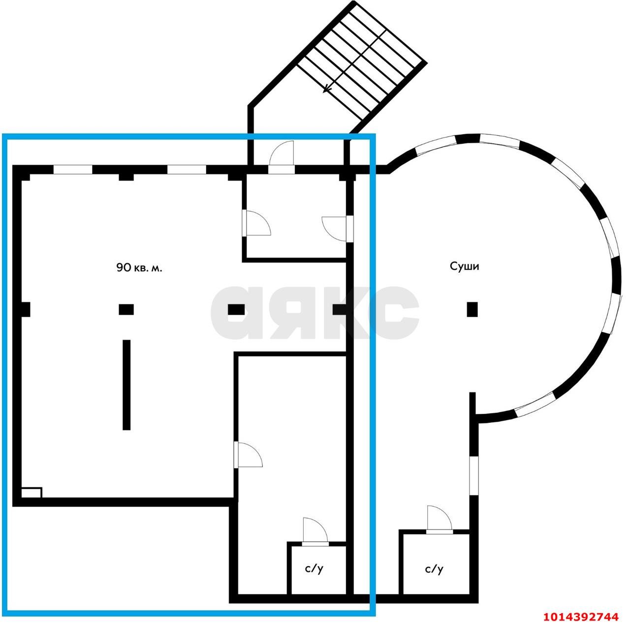 Фото №2: Коммерция 90 м² - Краснодар, Прикубанский внутригородской округ, мкр. жилой комплекс Бауинвест, ул. имени 40-летия Победы, 186к1
