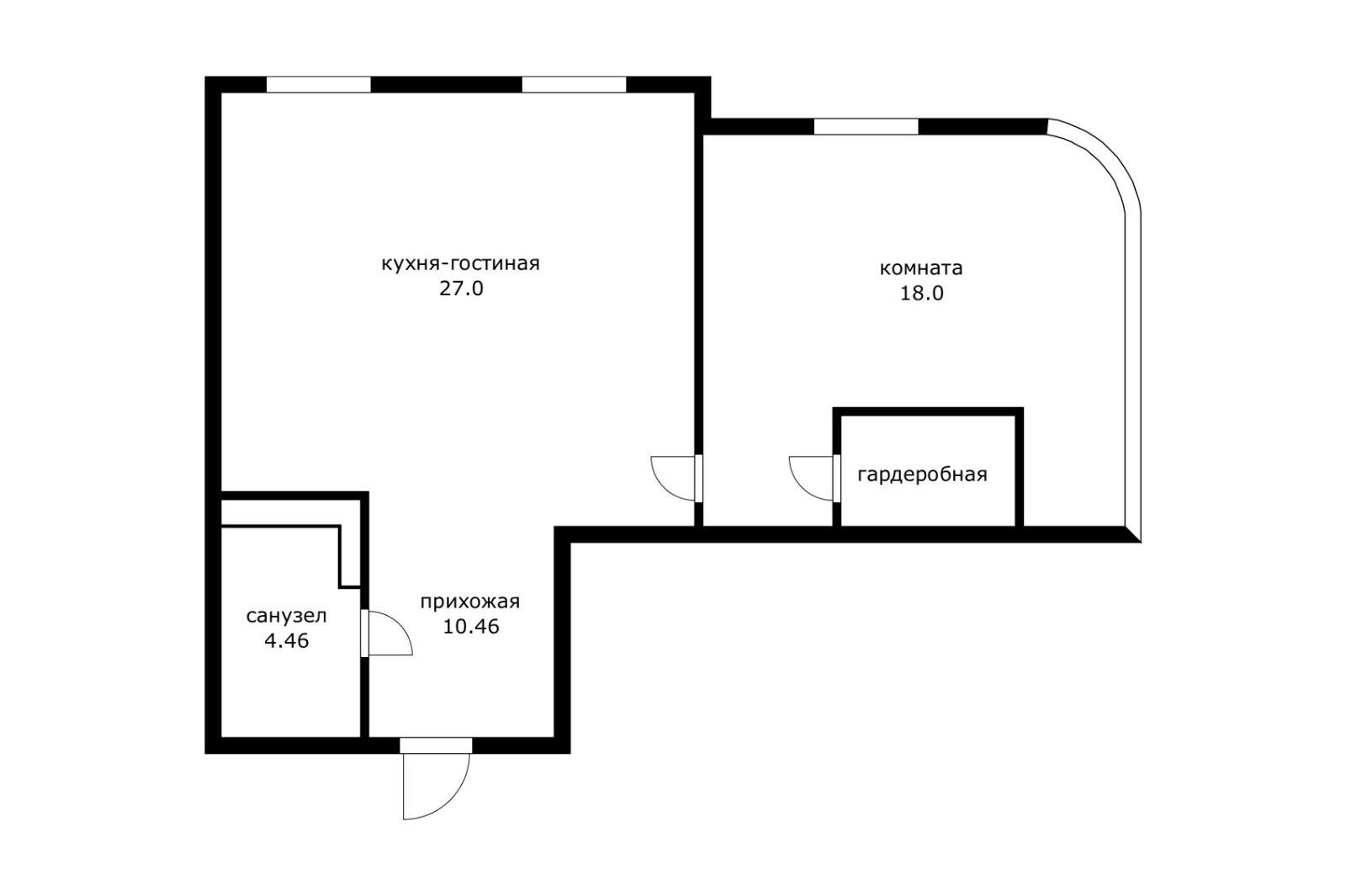 Фото №19: 2-комнатная квартира 70 м² - Краснодар, Кожзавод, жилой комплекс Резиденция, мкр. Западный внутригородской округ, ул. Кожевенная, 22