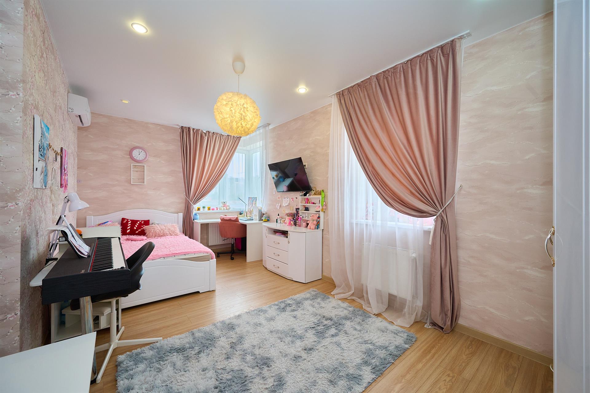 Фото №5: 3-комнатная квартира 74 м² - Краснодар, Карасунский внутригородской округ, Хлопчато-бумажный Комбинат, мкр. жилой комплекс Аквамарин, ул. Уральская, 75к2