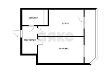 Фото №4: 1-комнатная квартира 40 м² - Краснодар, мкр. жилой комплекс На высоте, ул. Каляева, 263/4