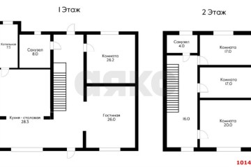Фото №2: Дом 189 м² - Краснодар, ст Медик, ул. Октябрьская