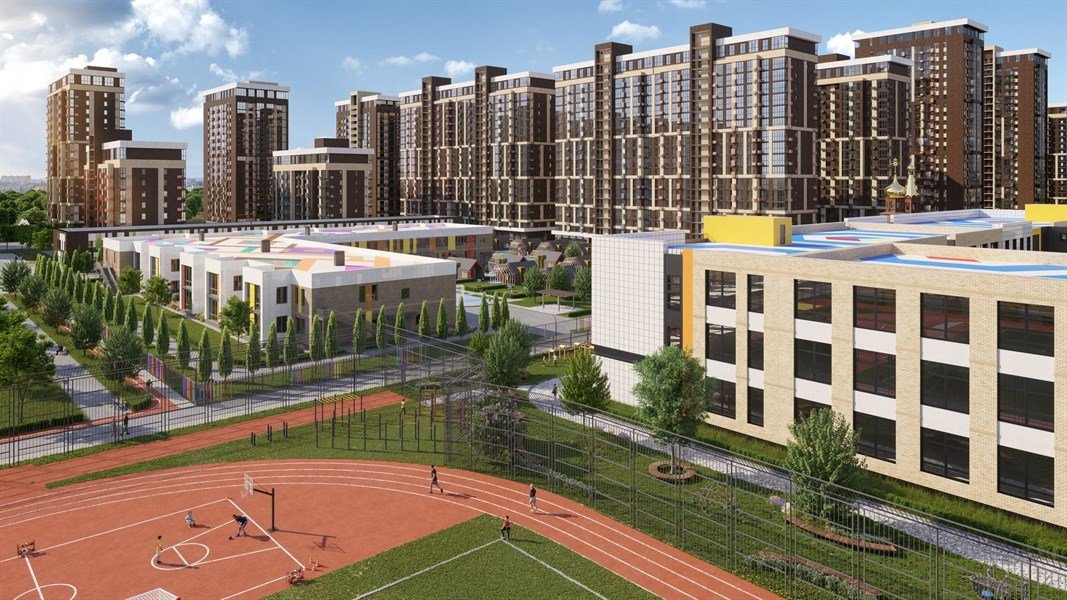 Фото №3: 2-комнатная квартира 61 м² - Знаменский, Карасунский внутригородской округ, мкр. Родные Просторы