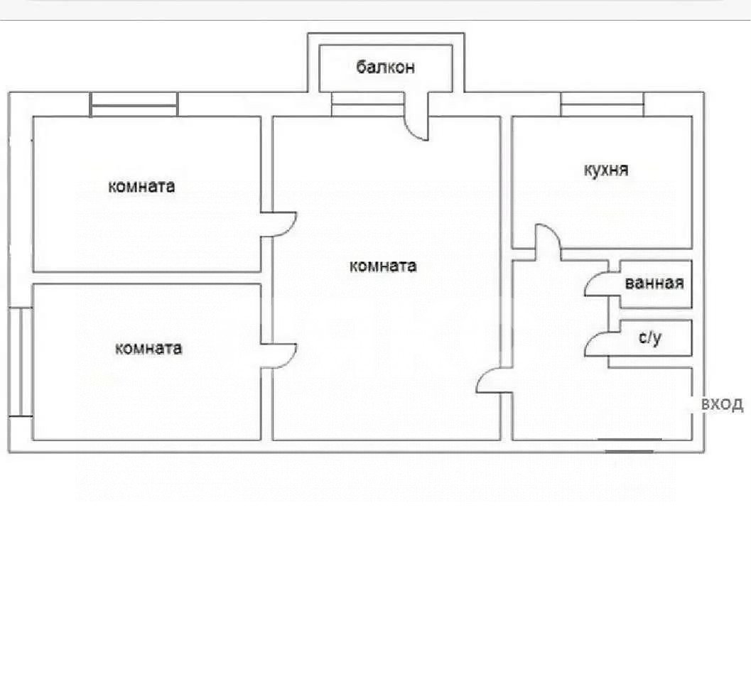 Фото №4: 3-комнатная квартира 52 м² - Ростов-на-Дону, Западный, пр-кт Коммунистический, 34/1