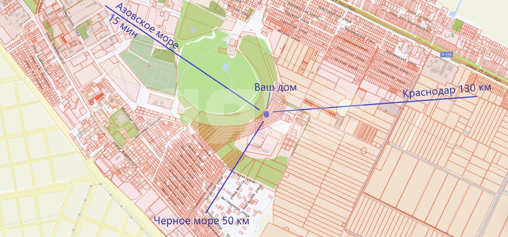Фото №11: Дом 100 м² + 5.32 сот. - Темрюк, Солнечный, ул. Марьинская, 22