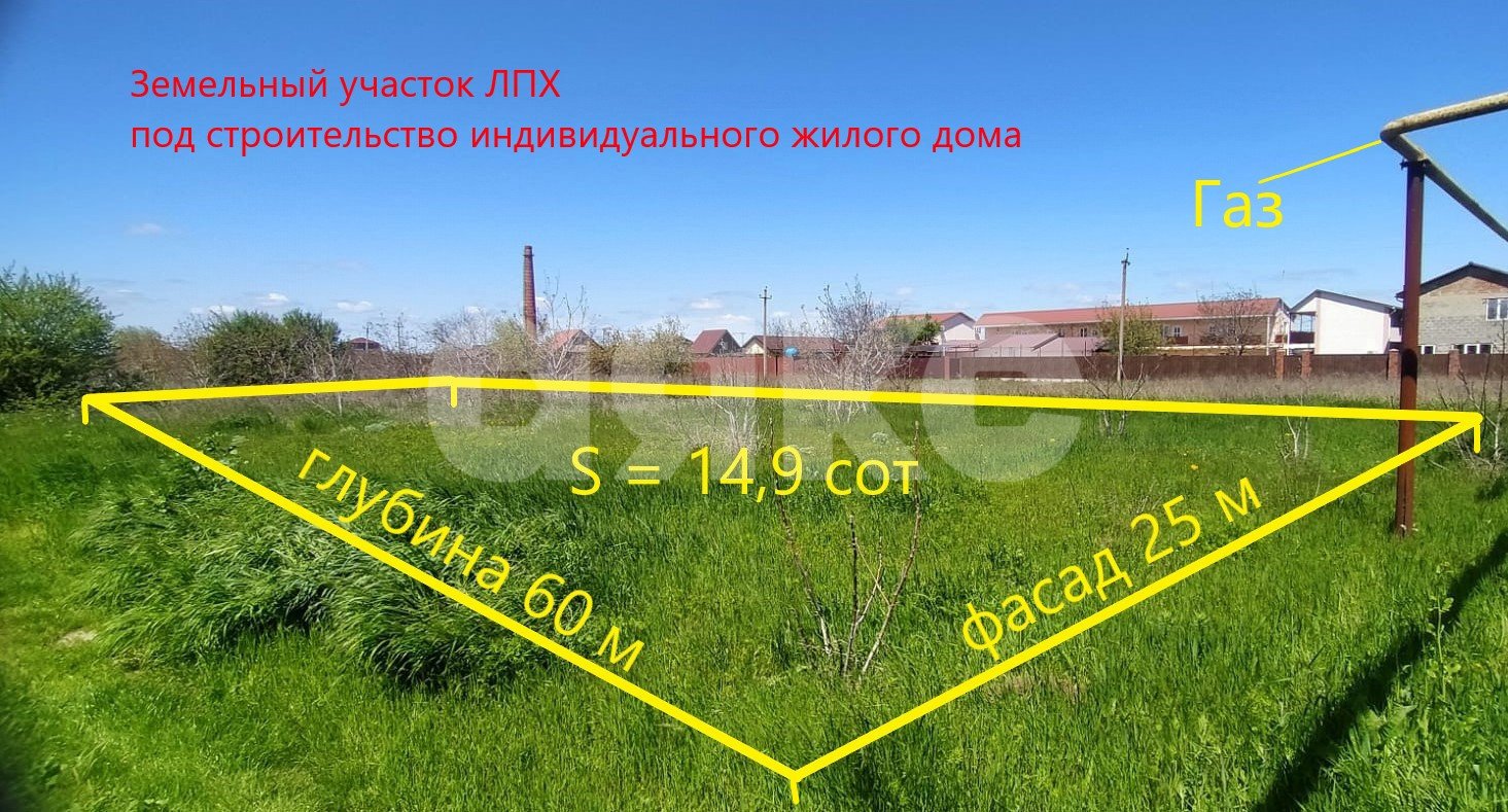 Фото №1: Личное подсобное хозяйство 14.9 сот. - Кучугуры, ул. Азовская, 9