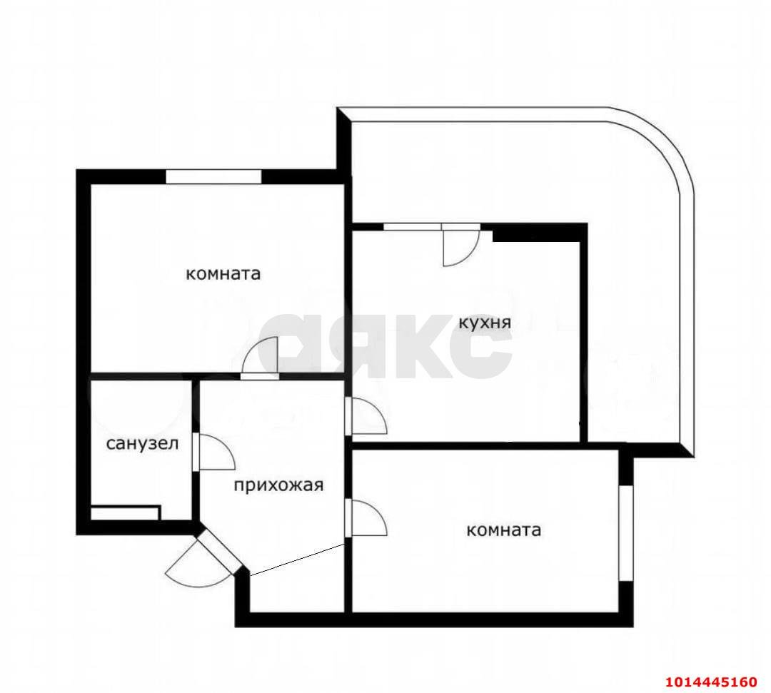 Фото №11: 2-комнатная квартира 74 м² - Краснодар, Достояние, ул. Григория Булгакова, 6