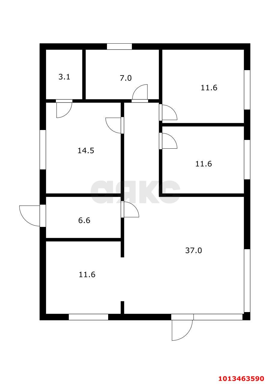 Фото №6: Дом 103 м² + 4 сот. - Елизаветинская, Зелёный Огонёк, ул. Клубничная, 59
