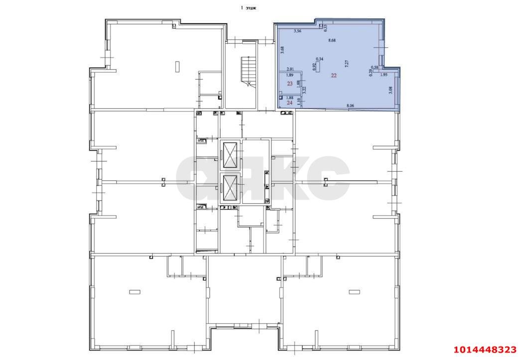 Фото №5: Торговое помещение 65 м² - Краснодар, Достояние, ул. Григория Булгакова, 12
