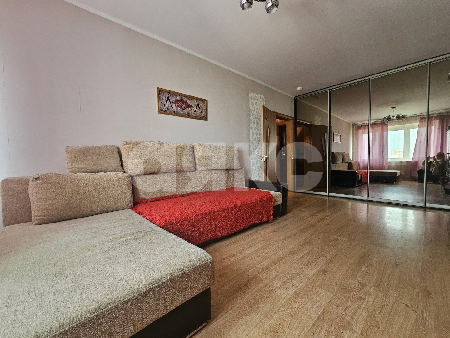 Фото №2: 1-комнатная квартира 40 м² - Воскресенск, Центральный, ул. Хрипунова, 1