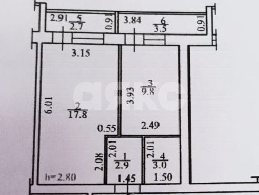 Фото №13: 1-комнатная квартира 41 м² - Горячий Ключ, Развилка, ул. Ярославского, 146Е