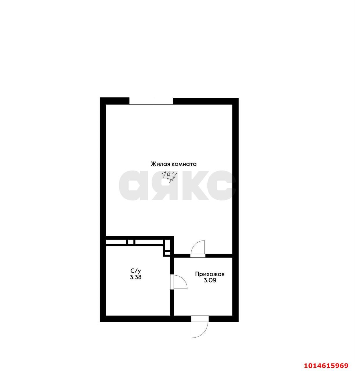 Фото №8: Студия 26 м² - Краснодар, Учхоз Кубань, ул. Красная, 2