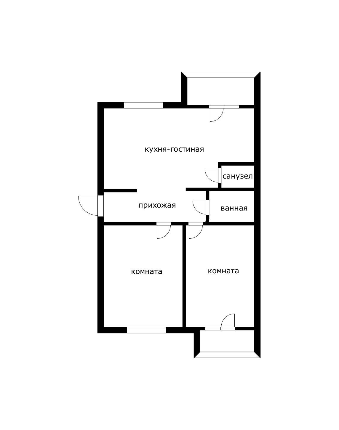 Фото №13: 3-комнатная квартира 83 м² - Краснодар, жилой комплекс Новая Португалия, Прикубанский внутригородской округ, мкр. жилой комплекс Португалия, ул. Лиссабонская, 109к25