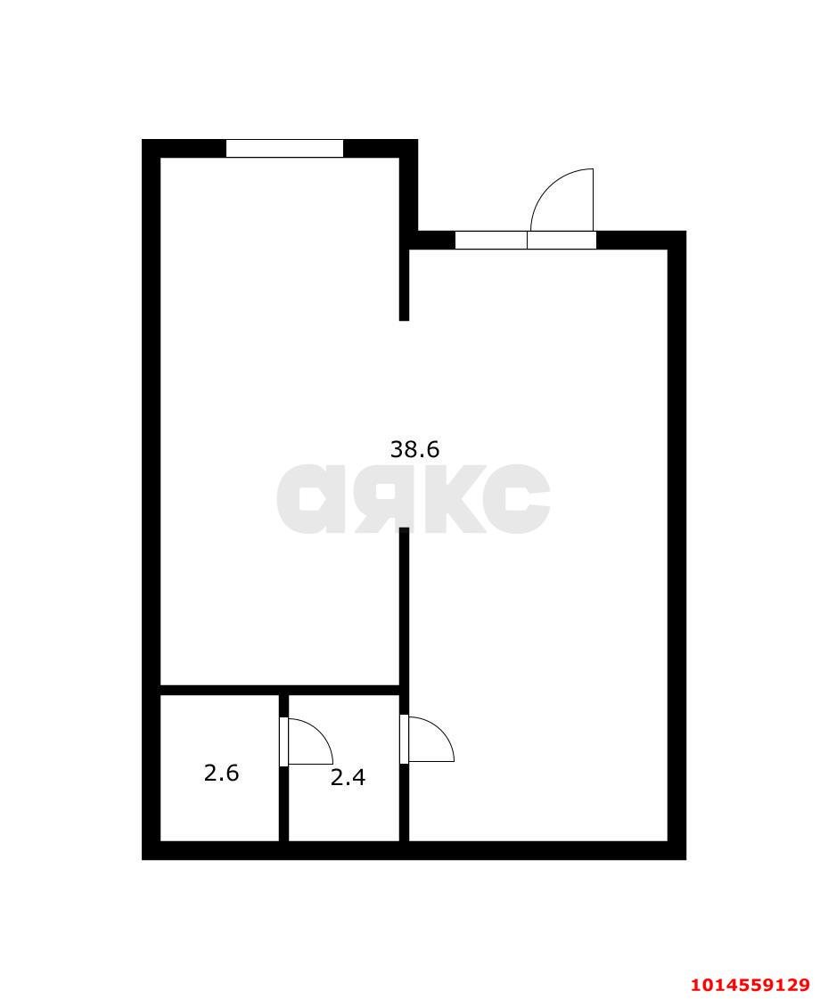 Фото №11: Коммерция 44 м² - Краснодар, жилой комплекс Новые Сезоны, мкр. Прикубанский внутригородской округ, ул. Скандинавская, 1