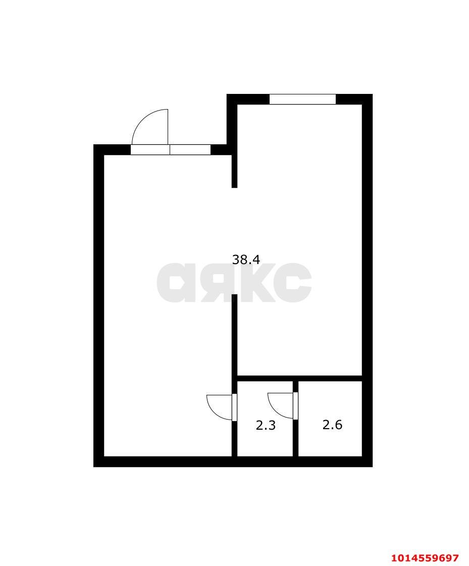 Фото №9: Коммерция 43 м² - Краснодар, жилой комплекс Новые Сезоны, мкр. Прикубанский внутригородской округ, ул. Скандинавская, 1