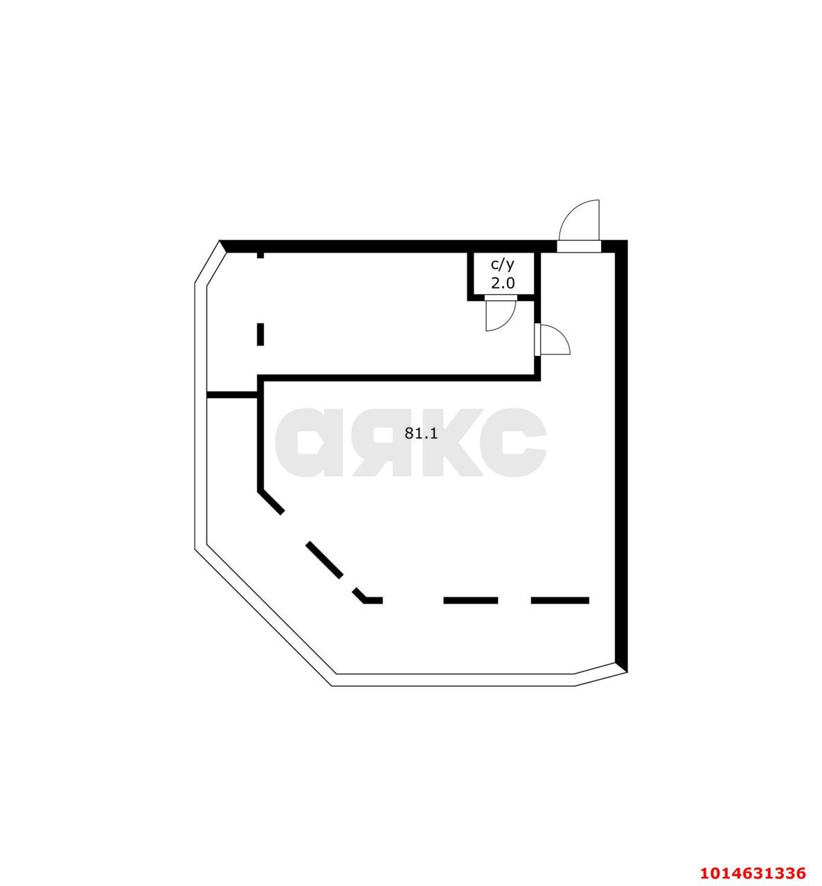 Фото №5: Офисное помещение 105 м² - Краснодар, Фестивальный, ул. Монтажников, 1/4