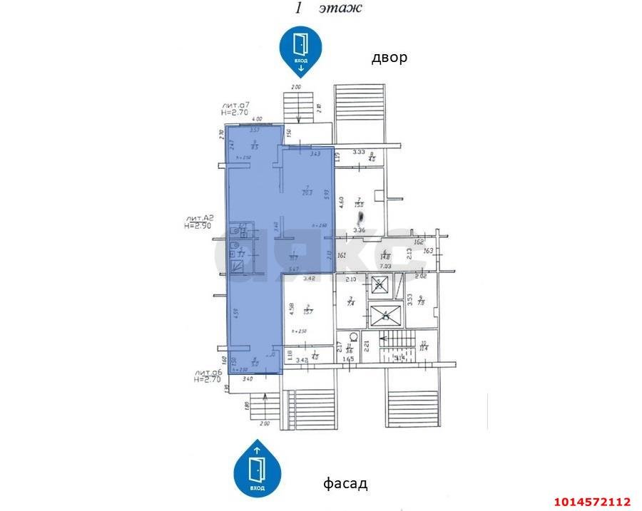 Фото №8: Торговое помещение 80 м² - Краснодар, Гидростроителей, ул. имени Невкипелого, 6