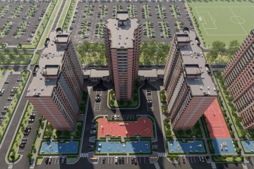 Фото №2: 1-комнатная квартира 43 м² - Краснодар, мкр. жилой комплекс Бауинвест, ул. Героев-Разведчиков, 11/1