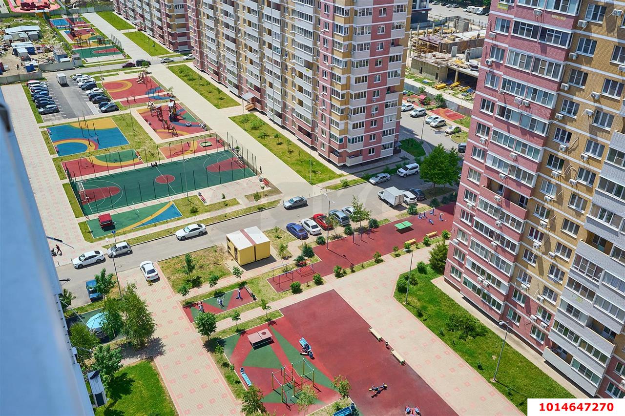 Фото №14: 1-комнатная квартира 45 м² - Краснодар, жилой комплекс Бауинвест, ул. имени 40-летия Победы, 186к1