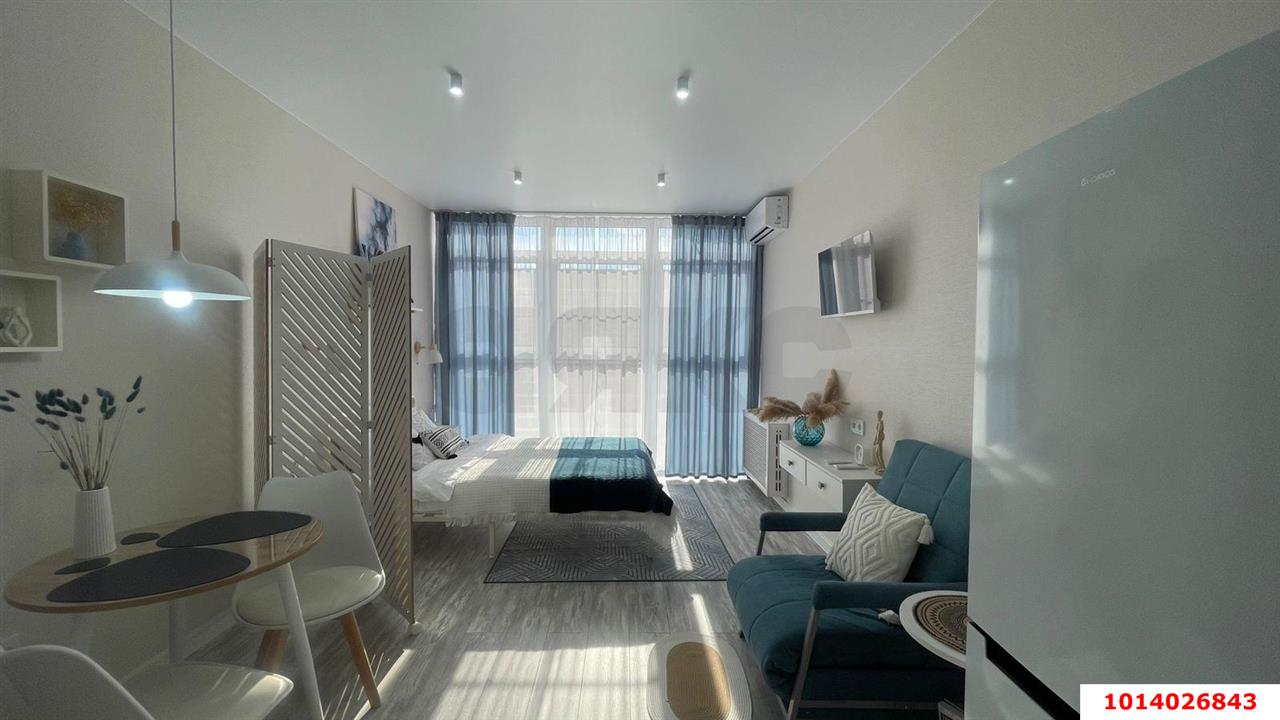 Фото №1: Студия 25 м² - Краснодар, жилой комплекс Самолёт, ул. Западный Обход, 39/2