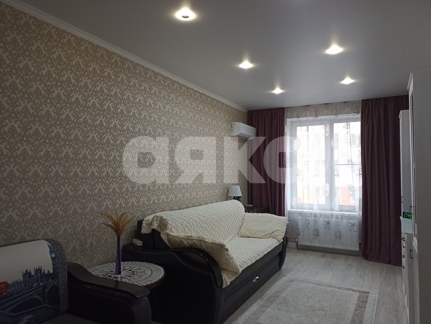 Фото №3: 1-комнатная квартира 38 м² - Горячий Ключ, Администрация, ул. Рябиновая, 2Б