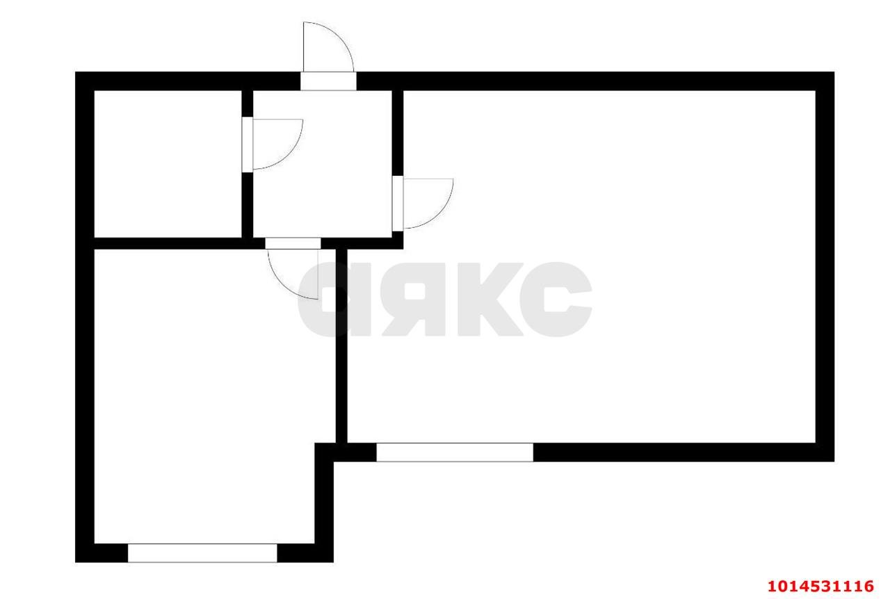 Фото №12: 1-комнатная квартира 36 м² - Краснодар, Калинино, пер. Ленинский, 15