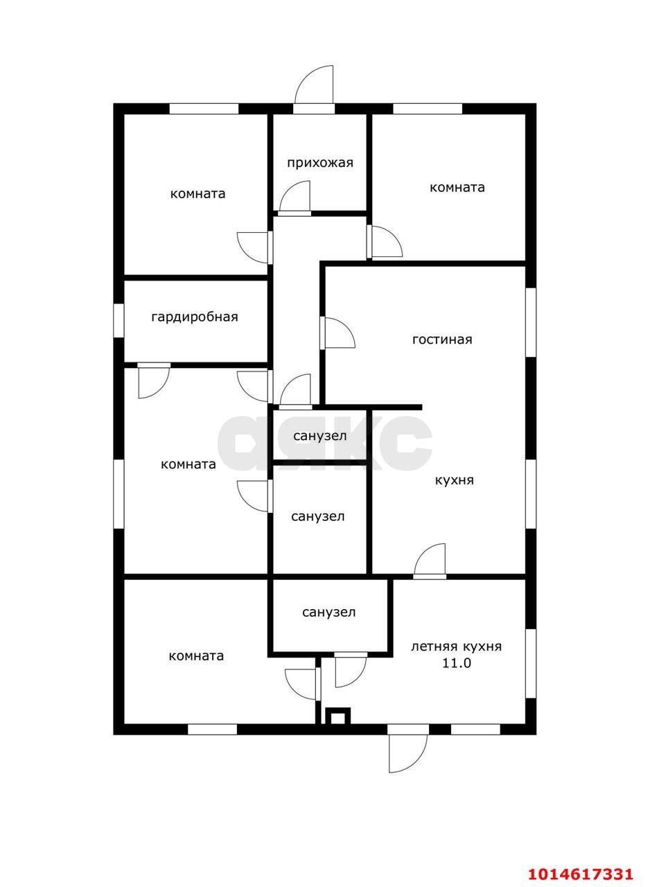 Фото №11: Дом 150 м² + 6.75 сот. - СТ Виктория, мкр. Прикубанский внутригородской округ, пер. Островной, 19