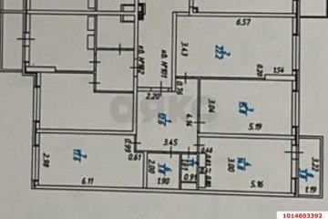 Фото №3: 3-комнатная квартира 88 м² - Краснодар, мкр. Почтовый, пр-кт имени писателя Знаменского, 31к1