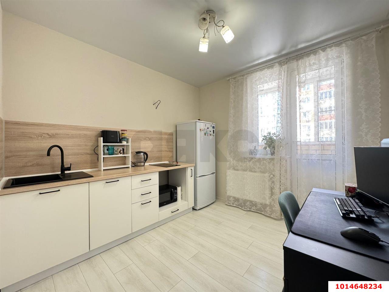 Фото №1: 1-комнатная квартира 37 м² - Краснодар, имени Петра Метальникова, ул. Цезаря Куникова, 24к1