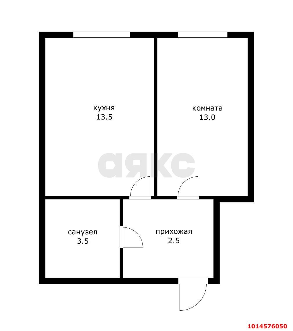 Фото №20: 1-комнатная квартира 32 м² - Краснодар, Калинино, ул. Кирилла Россинского, 4