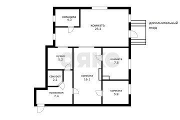 Фото №1: 3-комнатная квартира 72 м² - Знаменский, мкр. Карасунский внутригородской округ, ул. Первомайская, 16