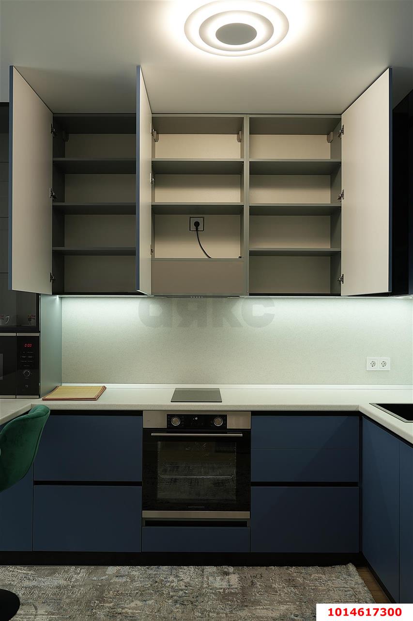 Фото №6: 1-комнатная квартира 39 м² - Новороссийск, Центральный, мкр. ЖК Облака, ул. Куникова, 47Г