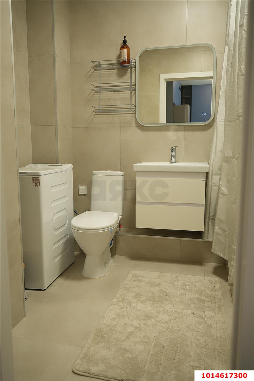 Фото №15: 1-комнатная квартира 39 м² - Новороссийск, Центральный, мкр. ЖК Облака, ул. Куникова, 47Г