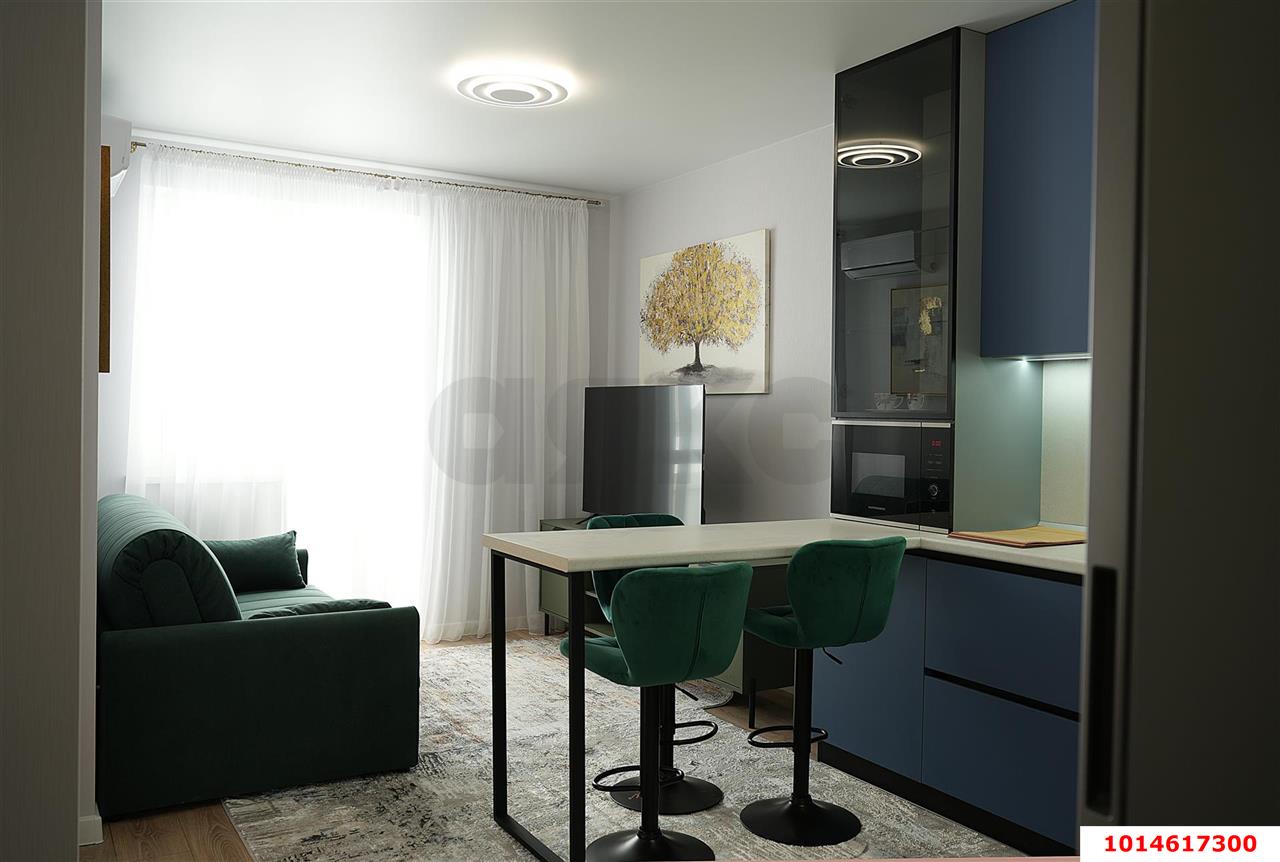 Фото №1: 1-комнатная квартира 39 м² - Новороссийск, ЖК Облака, ул. Куникова, 47Г