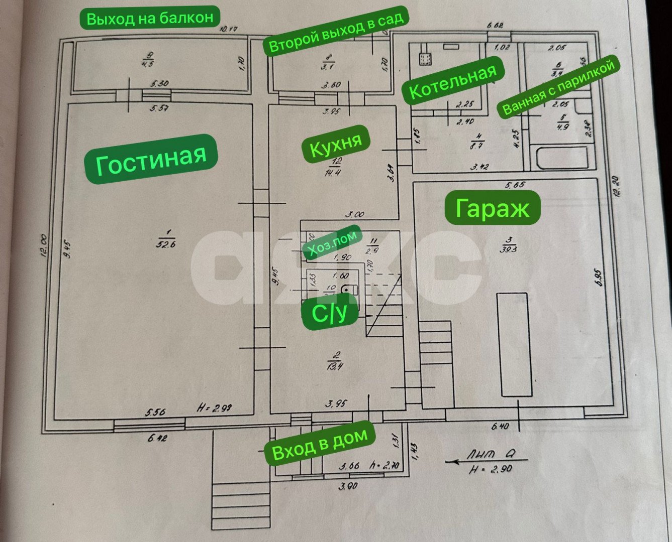Фото №38: Дом 314 м² + 10 сот. - Темрюк, Комсомольский, ул. Черноморская, 33