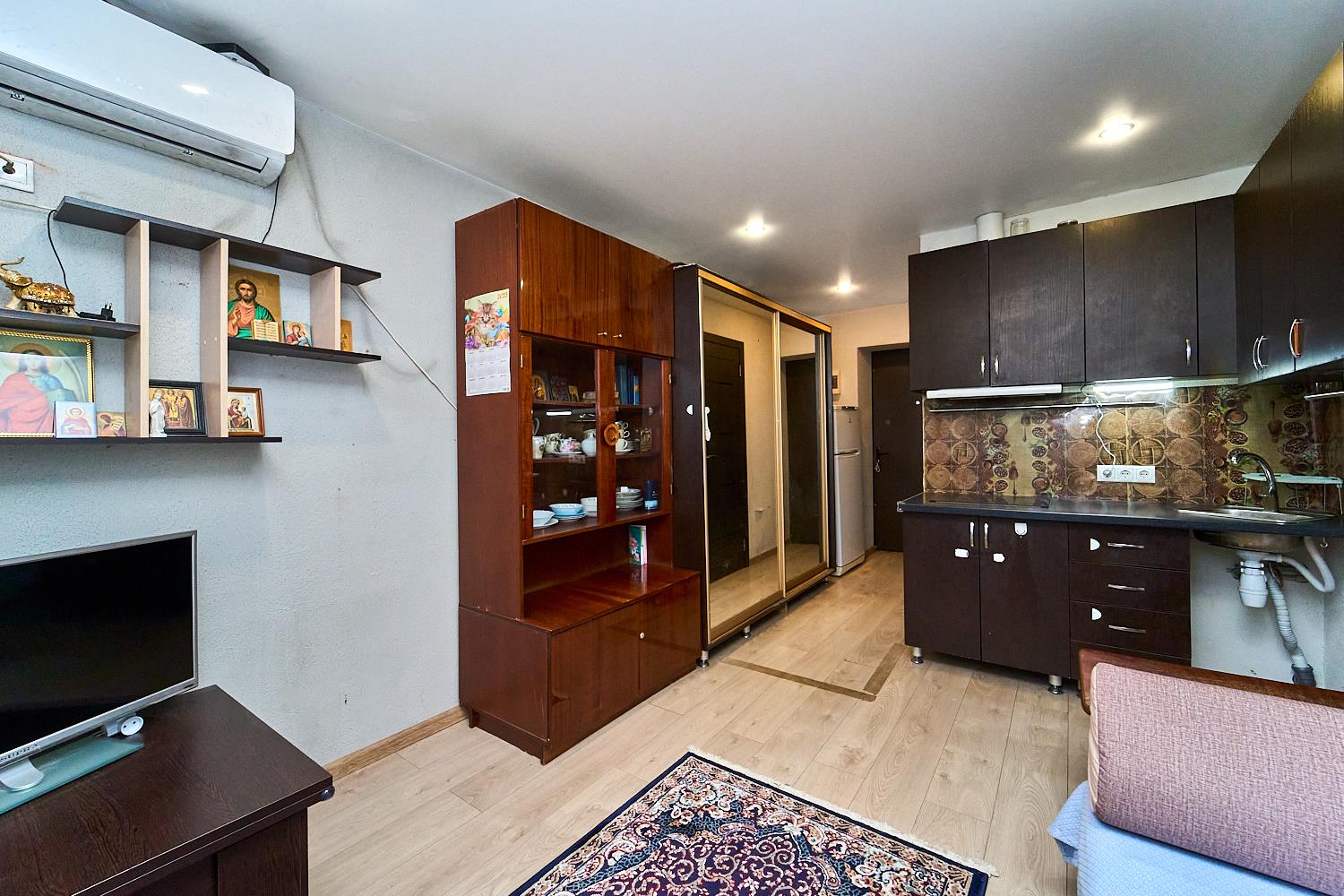 Фото №1: Студия 18 м² - Краснодар, Карасунский внутригородской округ, мкр. Хлопчато-бумажный Комбинат, ул. Алтайская, 10А