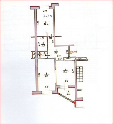 Фото №14: 2-комнатная квартира 63 м² - Раменское, жилой комплекс Зелёная Околица, ул. Крымская, 11