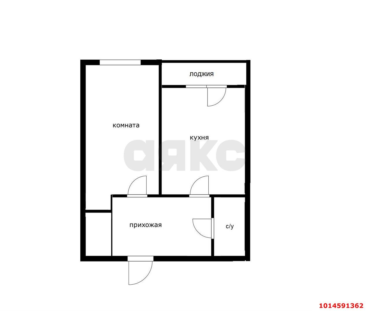 Фото №18: 1-комнатная квартира 43 м² - Знаменский, жилой комплекс Знаменский, ул. Первомайская, 4Ак1