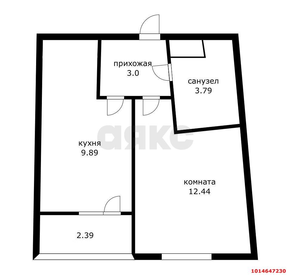 Фото №11: 1-комнатная квартира 32 м² - Краснодар, жилой комплекс Фонтаны, ул. Воронежская, 47/14