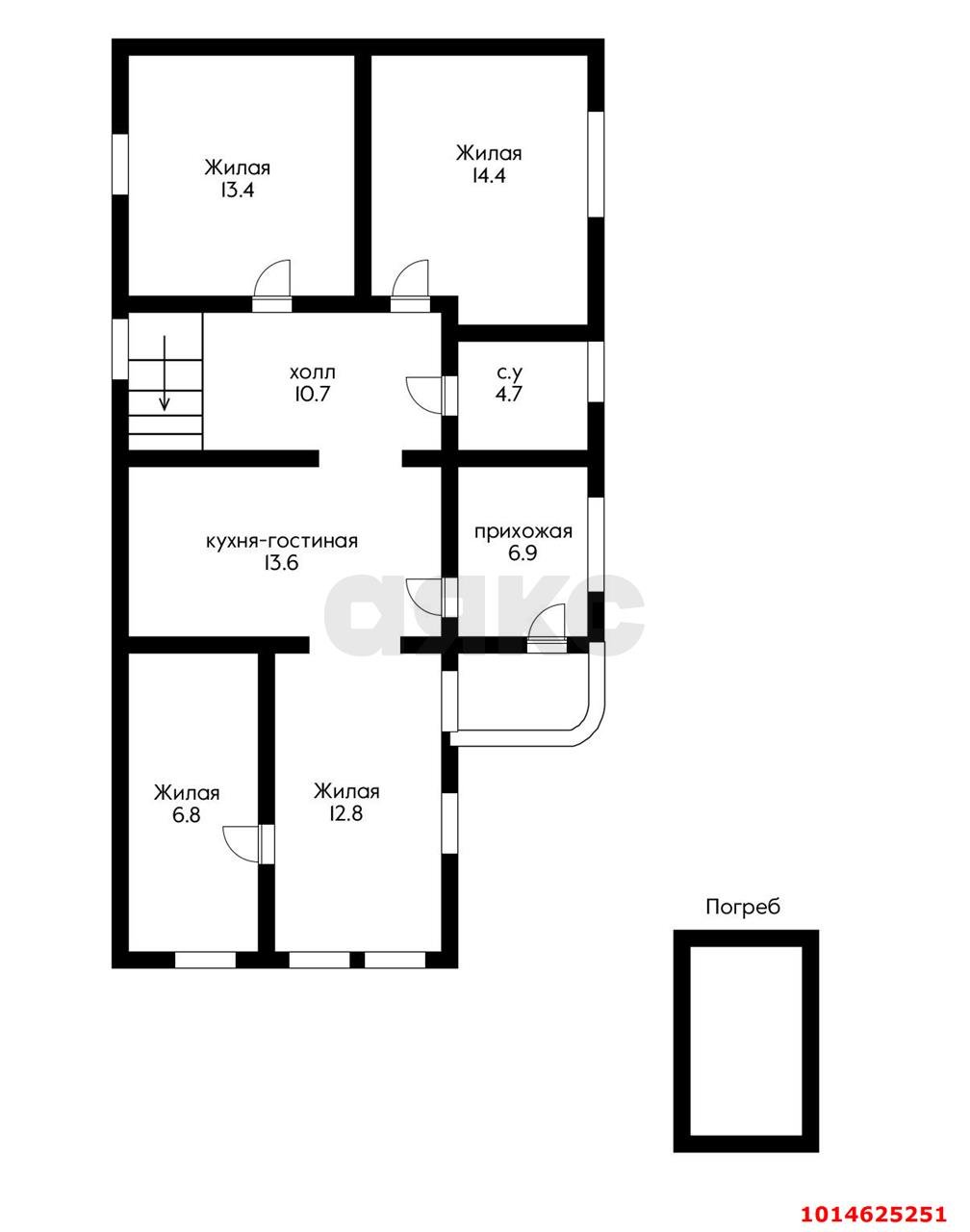 Фото №13: Дом 122 м² + 4.3 сот. - Краснодар, 40 лет Победы, ул. Краснофлотская, 4