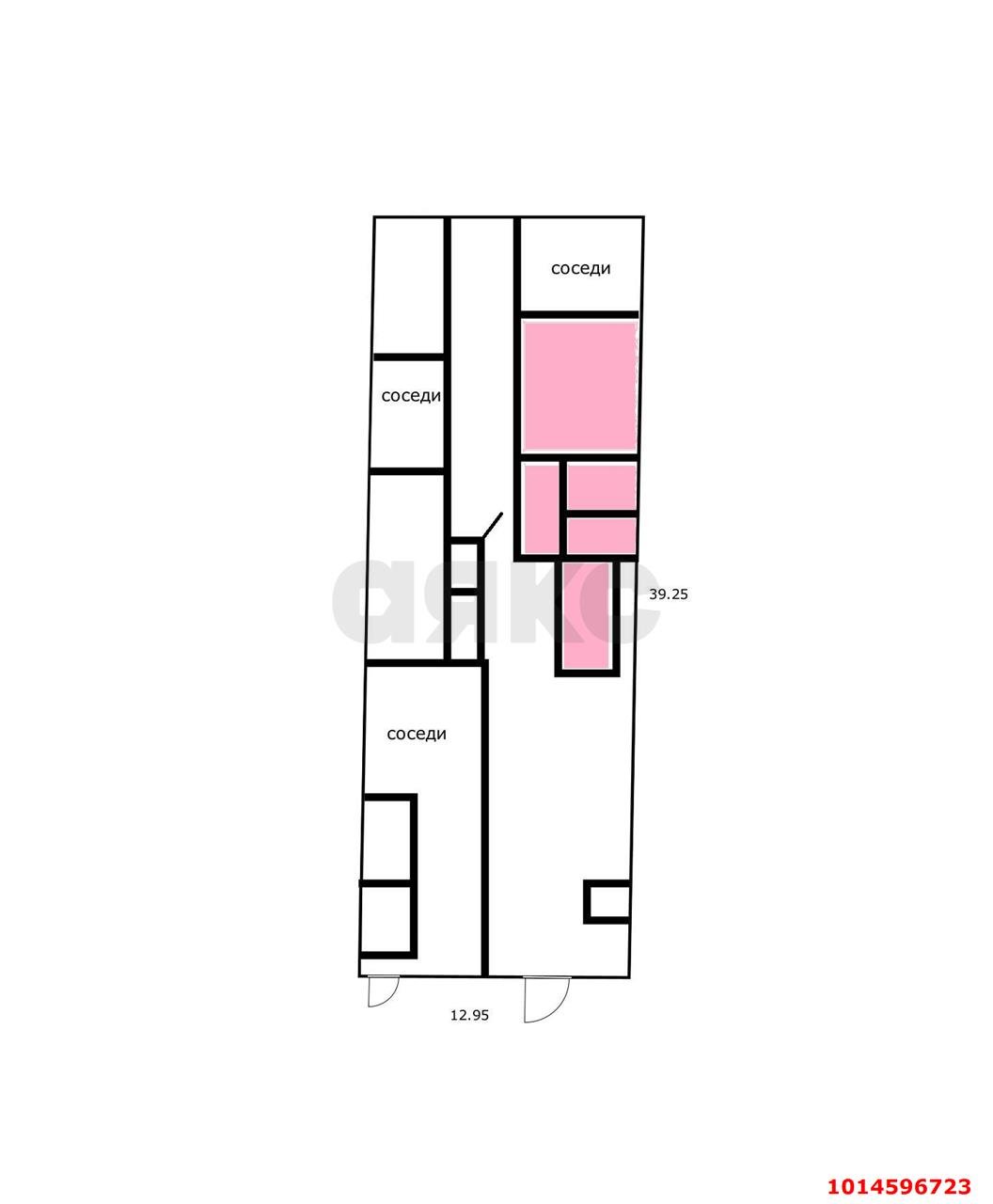 Фото №10: Часть дома 65 м² + 2 сот. - Краснодар, Центральный, ул. Чапаева, 33