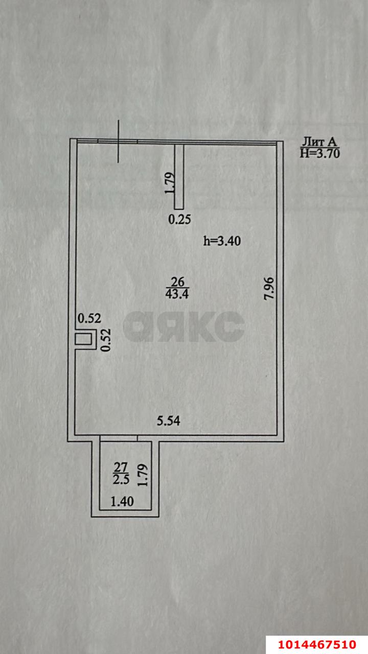 Фото №3: Торговое помещение 46 м² - Краснодар, жилой комплекс Альпы, ул. Командорская, 6