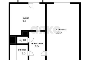 Фото №1: 1-комнатная квартира 42 м² - Краснодар, мкр. Восточно-Кругликовский, ул. имени 40-летия Победы, 93